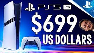 $699 US Dollars!!! PS5 PRO Revealed