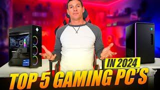 TOP 5 DESKTOP GAMING PC'S | ULTIMATE PC BUYER'S GUIDE 2024