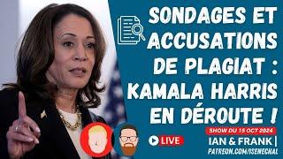 Sondages et accusations de PLAGIAT : Kamala Harris en déroute !