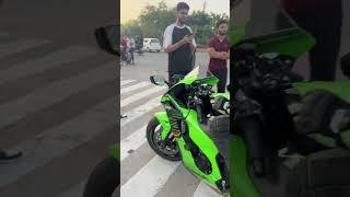 Zx10r sc project loud exhaust sound public reaction #zx10r #scproject #bmws1000rr #hayabusa