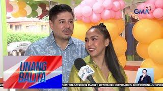 Rochelle Pangilinan at Arthur Solinap, nagbukas ng kanilang ice cream business | Unang Balita