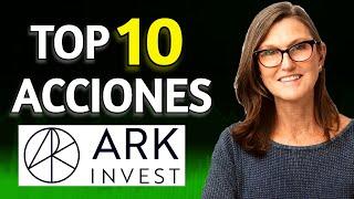 TOP 10 ACCIONES de Cathie Wood con POTENCIAL para SUBIR un 1.000%