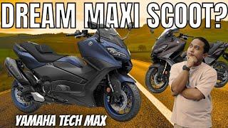 Bakit Dream Maxi Scooter to ng Karamihan? Yamaha TMAX 2023 Tech Max