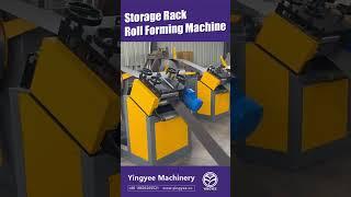 Discover unmatched efficiency with our Storage Rack Roll Forming Machine