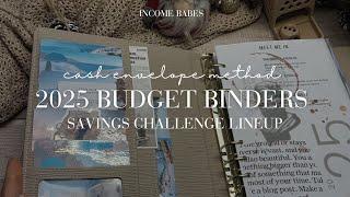 INTENSE 2025 Savings Challenges LineUp *New 2025 Savings Boxes* Cash Envelope Method | HAPPY MAIL