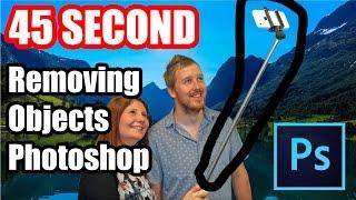 How to Remove Objects and People in Photoshop CC (Fast Tutorial)