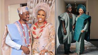 #African Latest Traditional Wedding Attire for Bride and Groom 2021