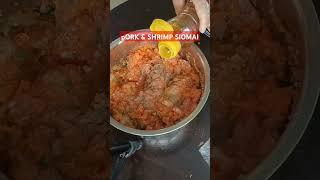 PORK & SHRIMP SIOMAI #cooking #PORKandSHRIMsiomai #shorts #shortvideo #shortsvideo