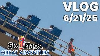 New Operational Changes at Six Flags Great Adventure! | Vlog 6/21/25