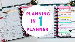 Planning In One Planner: Weekly Plan With Me #happyplanner #planlife