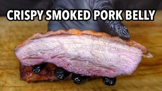 How to Make Crispy Smoked Pork Belly