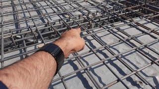 Double Mesh in Slab Practical video on Site