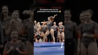 Improv skills are so important on Floor #gymnastics #sigmaboy #save #tumbling #ncaa