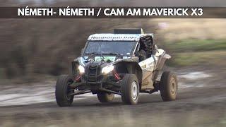 Németh Norbert - Németh Pálma / Can-Am Maverick X3 / 28. Mikulás Rallye 2024. - TheLepoldMedia