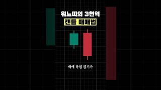 코인 매매 전략 코인 워뇨띠의 3척억 캔들 매매법 2탄
