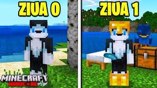 MINECRAFT HARDCORE SOLO ZIUA 1