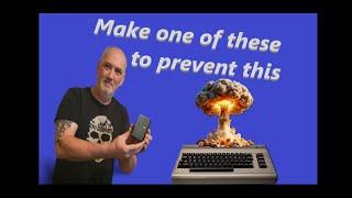 How to prevent a Commodore 64 going nuclear .. #c64 #commodore64 #nuclear