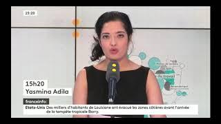 franceinfo: | Yasmina Adila , 15h20