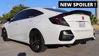 2020 CIVIC SI GETS A DUCKBILL SPOILER