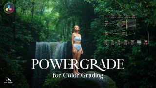 The easy way to color grading | DIN FILMS POWERGRADE 2023 for DaVinci Resolve