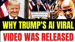 Donald Trump's AI Viral Video Aimed To Discredit Biafra Agitation #nigeria #nnamdikanu #biafra