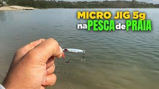 Pesca na PRAIA | Usando diferentes ISCAS ARTIFICIAIS - Dicas!