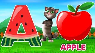 A for apple | अ से अनार | abcd | phonicssong | A for Apple B for Ball C for Cat | Abcde #kidssong