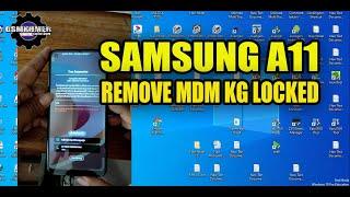 SAMSUNG A11 Remove MDM With UMT Dongle, SM-A115f Remove KG Lock