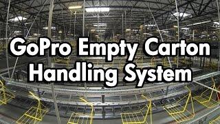 Empty Carton Handling System for Large Distribution Center