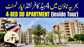 4 Bed Apartment Bahria Town Karachi (FURNISHED) For Sale | Inside Tour