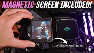 $250 AIO With a Magnetic LCD?! CPS PCCooler DT360 Tested