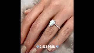 Pear Shape Engagement Rings Comparison