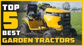 Best Garden Tractors in 2023 - Top 5 Review | Most Popular Ones