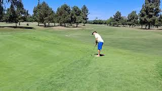 Bizzaroo Golf fan favorite Joe Waddington attempts first ever barefoot eagle putt in 90 degree heat!