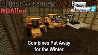 Combines Are Put Away for the Winter | E26 Stitzer Wisconsin | Farming Simulator 22