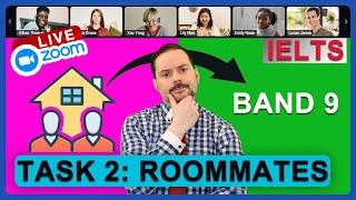 IELTS Class Task 2 Writing - Roommates or Alone