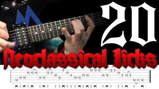 20 Neoclassical Licks + TABs