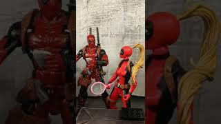 What's Your Passcode #shorts #deadpool #stopmotion #meme #ladydeadpool #funny