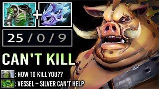 Buy Vessel + Silver Edge They Say.. You Will Counter Bristleback They Say.. Unkillable BB WTF Dota 2