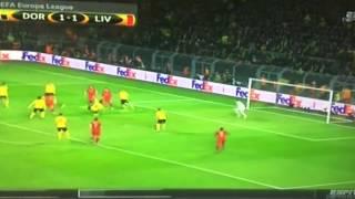 Weidenfeller making spectacular saves against Liverpool FC