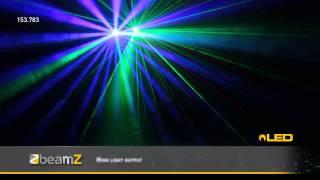 BeamZ Light Package 3: Moon Flower + Laser Red and Green + S500 Smoke Machine 153.783