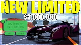 I SPENT $2M ON THE NEW LIMITED CAR! WAS IT WORTH IT? (Roblox Jailbreak)