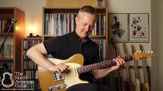 Macmull T Classic Electric Guitar Played By Stuart Ryan Gold