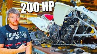 Mind Blowing Yfz1000r Swap: Street Bike Transformed Into Epic Atv! Part 2