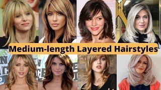 30 Medium-length Layered Hairstyles | medium length hairstyles for women