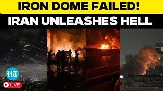 Iran Vs Israel LIVE | Iron Dome FAILS | Iranian Drone STRIKES Israel | Tel Aviv & Haifa Under Attack