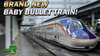 The NEWEST Bullet Train in Japan - the E8 Series "Tsubasa" Mini-Shinkansen!