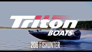 Triton 206 Fishunter - Fiberglass Walleye Boat