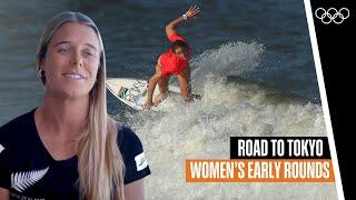 Women’s Early Rounds | Road to Tokyo: Surfing - The Qualifier Stories