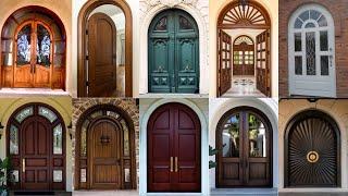 Wooden Arch Door Design||Timeless Modern Wooden Arch Door For Entryways|Traditional Wooden Arch Door